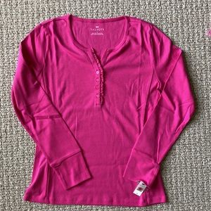Talbots Sleep Shirt - Hot Pink